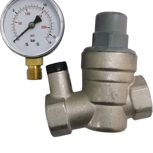 Reductor presiune cu manometru 3 4