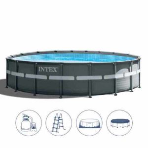 Alternative view of Piscina Ultra XTR Frame 488x122cm 19156l cadru metalic
