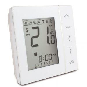 TERMOSTAT WIRELESS CU BATERII SISTEM IT600, VS20WRF, ALB