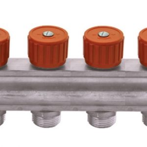 COLECTOR BARA 1" FE 4 CAI/ROBINETI EUROKON CULOARE ROSIE BIANCHI