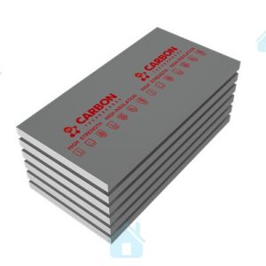 Placa Polistiren xpan 580 x 1180 x 30 mm falt Carbon eco