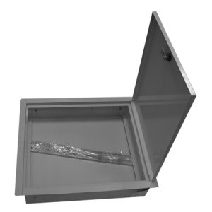 CASETA METALICA PENTRU COLECTORI 400X450X110