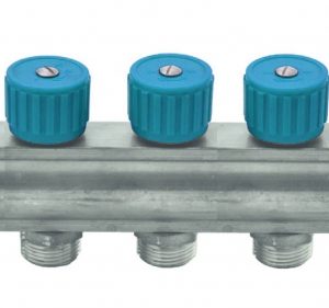 COLECTOR BARA 1" FE 5 CAI/ROBINETI EUROKON CULOARE ALBASTRA BIANCHI