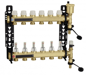 COLECTOR CALEFFI CU DEBITMETRE PREASAM 1``X11 CAI 3/4``M