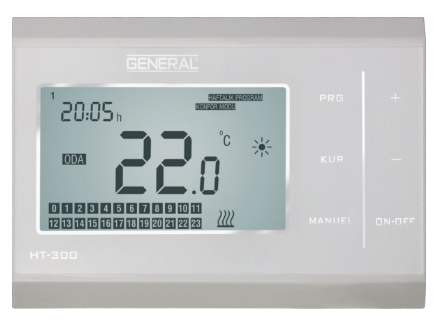 Termostat cu fir programabil(24 7) digital HT300 (iluminare display)