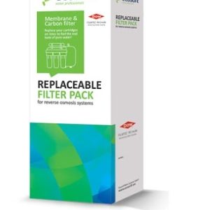 SET DE CARTUSE ECOSOFT (MEMBRANA SI POSTCARBON) PENTRU SISTEM CU OSMOZA INVERSA (4-5)