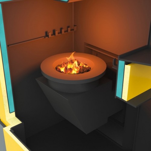 Cazan PEREKO KSR Beta 35 kW - imagine 4