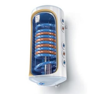 BOILER  TESY CU DOUA SERPENTINE SI REZISTENTA ELECTRICA, 100L, 2000W